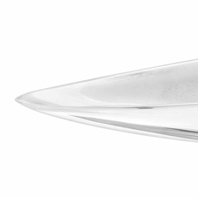 Kosz na owoce Srebrny 53 x 9 x 10 cm Aluminium