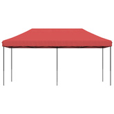 Namiot Imprezowy bordowy 292 x 580 x 315 cm Materiał Oxford