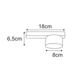 Lampa sufitowa K-5530 z serii CRUZ