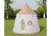 Namiot Indiański Tipi Dla Dzieci Beżowy 125 Cm