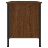 vidaXL Szafka pod TV, brązowy dąb 102x35x45 cm materiał drewnopochodny