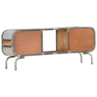 vidaXL Szafka pod TV, 110x30x42 cm, lite drewno mango