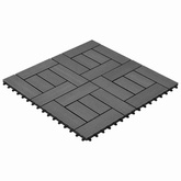 Płytka Tarasowa 11 pcs Szary 30 x 30 cm