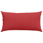 Poduszki na sofę 2 pcs Czerwony 80 x 40 cm tkanina