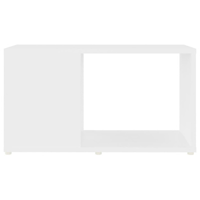 vidaXL Szafka pod TV, biała, 60x24x32 cm, materiał drewnopochodny