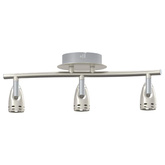 Reflektor sufitowy Nikiel 36,5 x 10 x 12,5 cm Metal