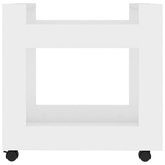vidaXL Szafka pod biurko, biała, 60x45x60 cm, materiał drewnopochodny