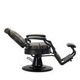 Gabbiano fotel barberski President Old Leather Zielony 148104
