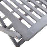 vidaXL Składane krzesła ogrodowe, 6 szt., poduszki, drewno akacjowe