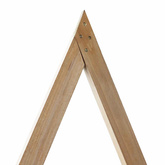 Łuk Ślubny Jasny Brąz 202 x 95 x 254 cm Lite drewno sosnowe