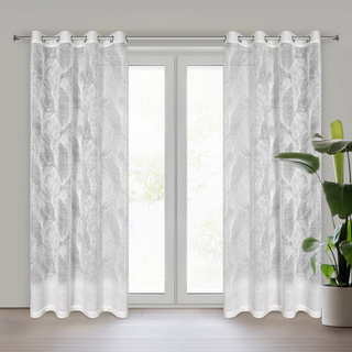 Zasłona Linnea biała 140x250