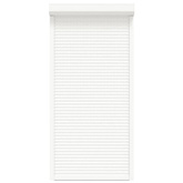 vidaXL Roleta zewnętrzna, aluminiowa, 100 x 210 cm, biała