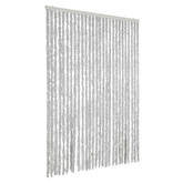 Zasłona przeciwko owadom, szara, 118x220 cm, szenil