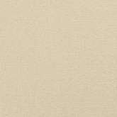 vidaXL Rozkładany fotel masujący, kremowy, obity tkaniną