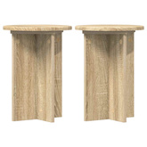 Stojak na rośliny 2 pcs dąb Sonoma ?29,5 x 40 cm