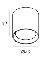 Roller WHITE Mini Downlight 42mm -Najmniejszy na Świecie