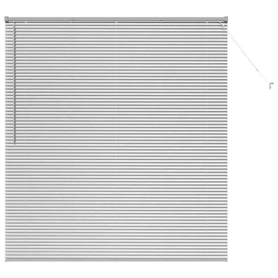 Żaluzje weneckie Srebrny 175 x 155 cm Aluminium
