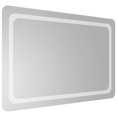 vidaXL Lustro łazienkowe z LED, 60x90 cm