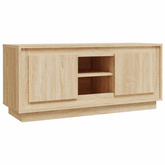 vidaXL Szafka pod TV, dąb sonoma, 102x35x45 cm materiał drewnopochodny