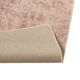 Chodnik dywanowy MARSA piaskowy 50 x 100 cm Poliester i PVC