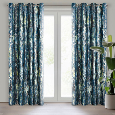 Zasłona Grace granatowa 140x250