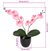 Sztuczna Roślina Orchidei różowy 36 x 10 x 30 cm