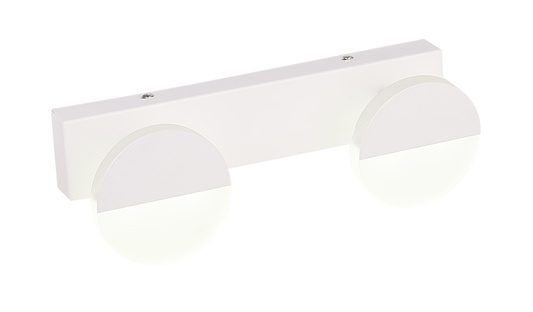 Kinkiet łazienkowy biały podwójny LED 3W 4000K Sing Candellux 22-72801