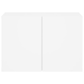 Ścienna szafka TV, biała, 60x30x41 cm