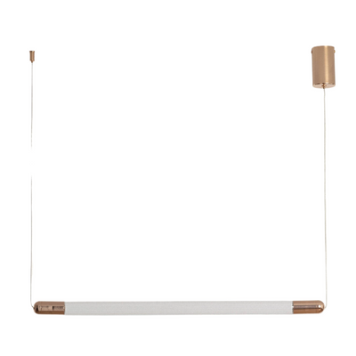 Lampa wisząca pozioma szklana złota 2.5W 3000K Abruzzo Jacob