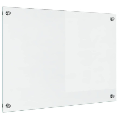 Panel kuchenny przezroczysty 70 x 50 cm szkło hartowane