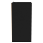 Szafka na buty, czarna, 60x35x70 cm, materiał drewnopochodny