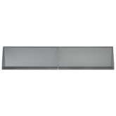 Mur oporowy 6 szt. 100 x 12 x 40 cm Stal ocynkowana srebrny