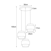 Lampa wisząca K-5282 z serii AMOS