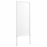 Ekran zapewniający prywatność w ogrodzie Biały 50 x 140 cm