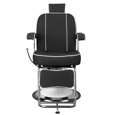 Gabbiano fotel barberski Amadeo czarny  125382