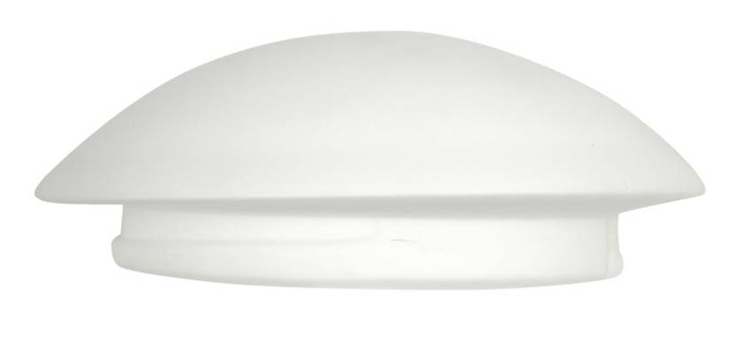 Klosz szklany biały do plafonu 280mm Nina 79-03617