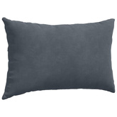 Poduszki na sofę 2 pcs ciemno szary 50 x 30 cm