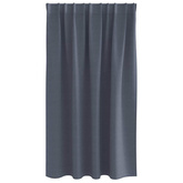 Firany blackout z kółkami 2 pcs Antracyt 140 x 140 cm Poliester