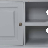 vidaXL Szafka pod TV, szara, 90x30x40 cm, drewniana