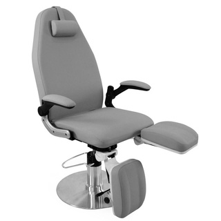 Fotel podologiczny hydrauliczny Azzurro 713A szary 112604