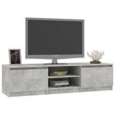 vidaXL Szafka pod TV, betonowy szary, 140x40x35,5 cm