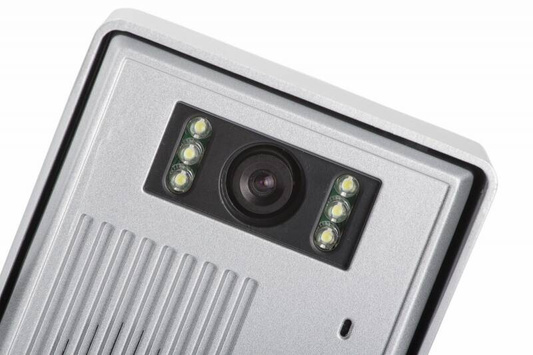 Stacja bramowa z kamerką srebrny kamera 940TVL