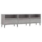 Szafka pod TV, szary dąb sonoma, 150x30x44,5 cm vidaXL