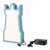 tower lampa stołowa dla dziecka led iq kids niebieski