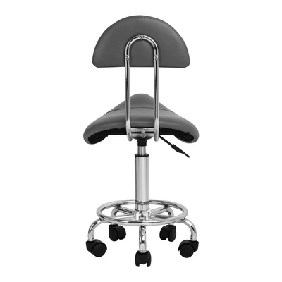Taboret kosmetyczny 6001 szary  140918