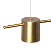 Lampa Wisząca Liniowa 75cm 18W Złota Abruzzo Gamorra