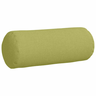 Poduszki Wałkowe 2 pcs Jasnozielony ? 15 x 40 cm tkanina
