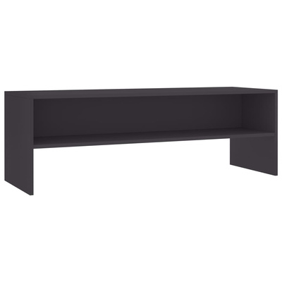 vidaXL Szafka pod TV, szara, 120x40x40 cm, materiał drewnopochodny