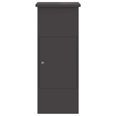 Skrzynka na przesyłki Czarny 44,5 x 29 x 110,5 cm Stal