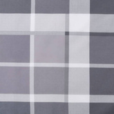 vidaXL Poduszka na leżak, szara krata, 200x60x3 cm, tkanina Oxford